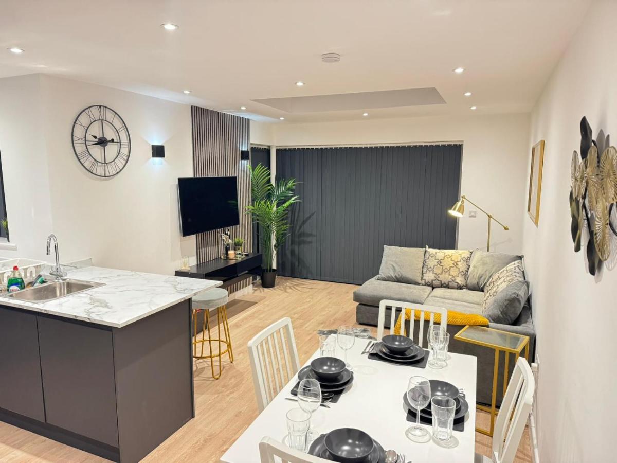 Stylish 4Bd - Coop Live - Etihad - Parking - Ev Villa Manchester Bagian luar foto