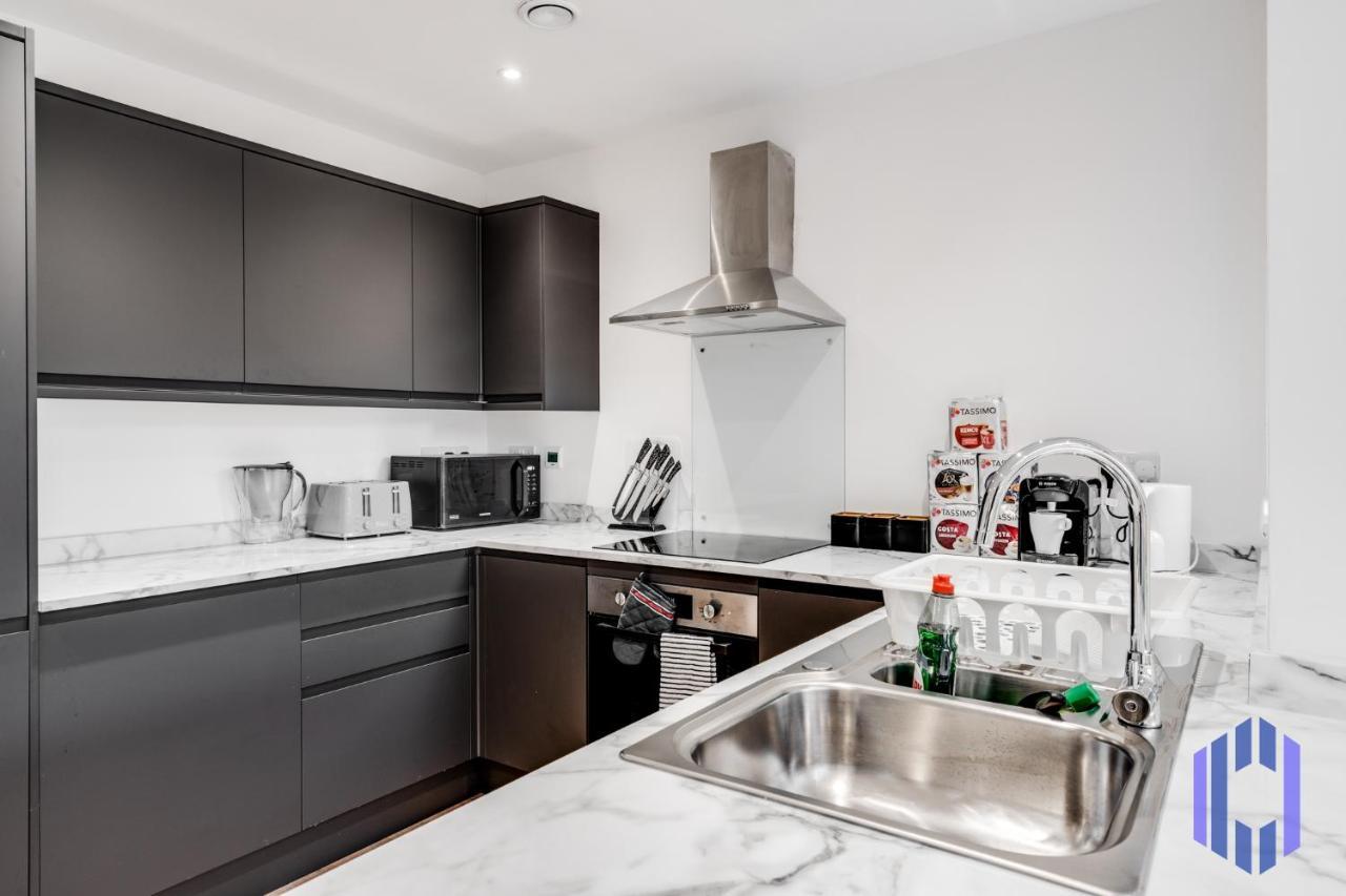 Stylish 4Bd - Coop Live - Etihad - Parking - Ev Villa Manchester Bagian luar foto