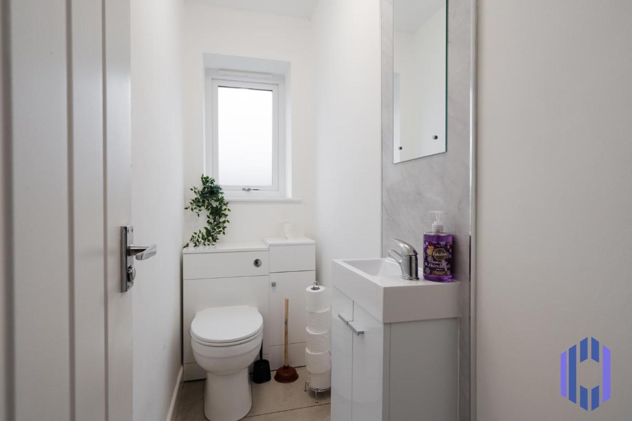 Stylish 4Bd - Coop Live - Etihad - Parking - Ev Villa Manchester Bagian luar foto