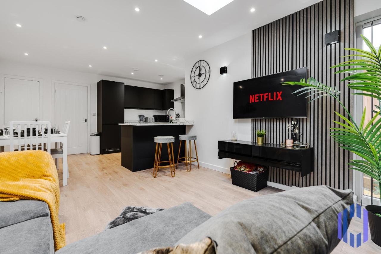Stylish 4Bd - Coop Live - Etihad - Parking - Ev Villa Manchester Bagian luar foto