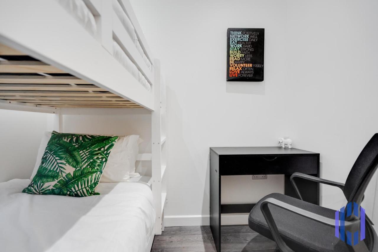 Stylish 4Bd - Coop Live - Etihad - Parking - Ev Villa Manchester Bagian luar foto